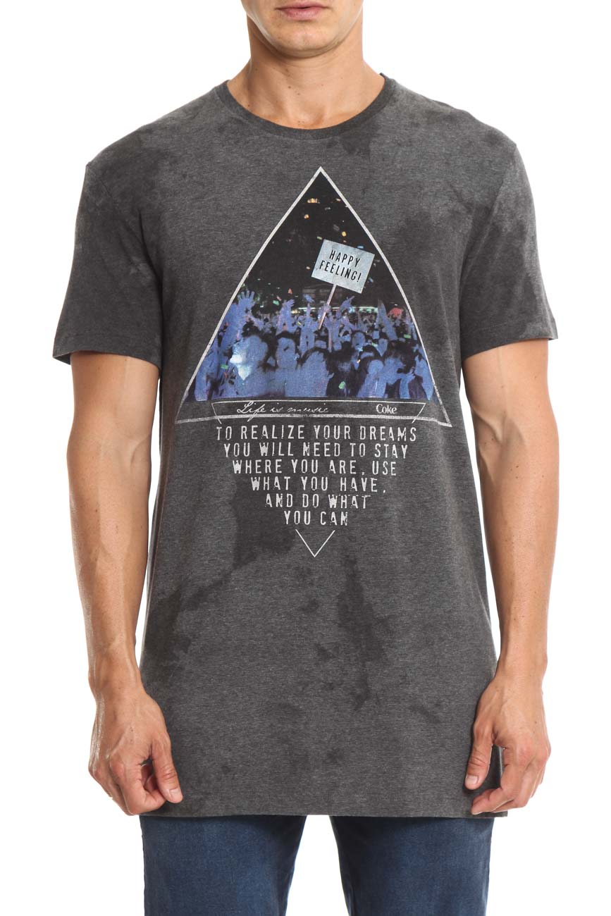 CAMISETA ESTAMPADA P AZUL BLUE GINGE