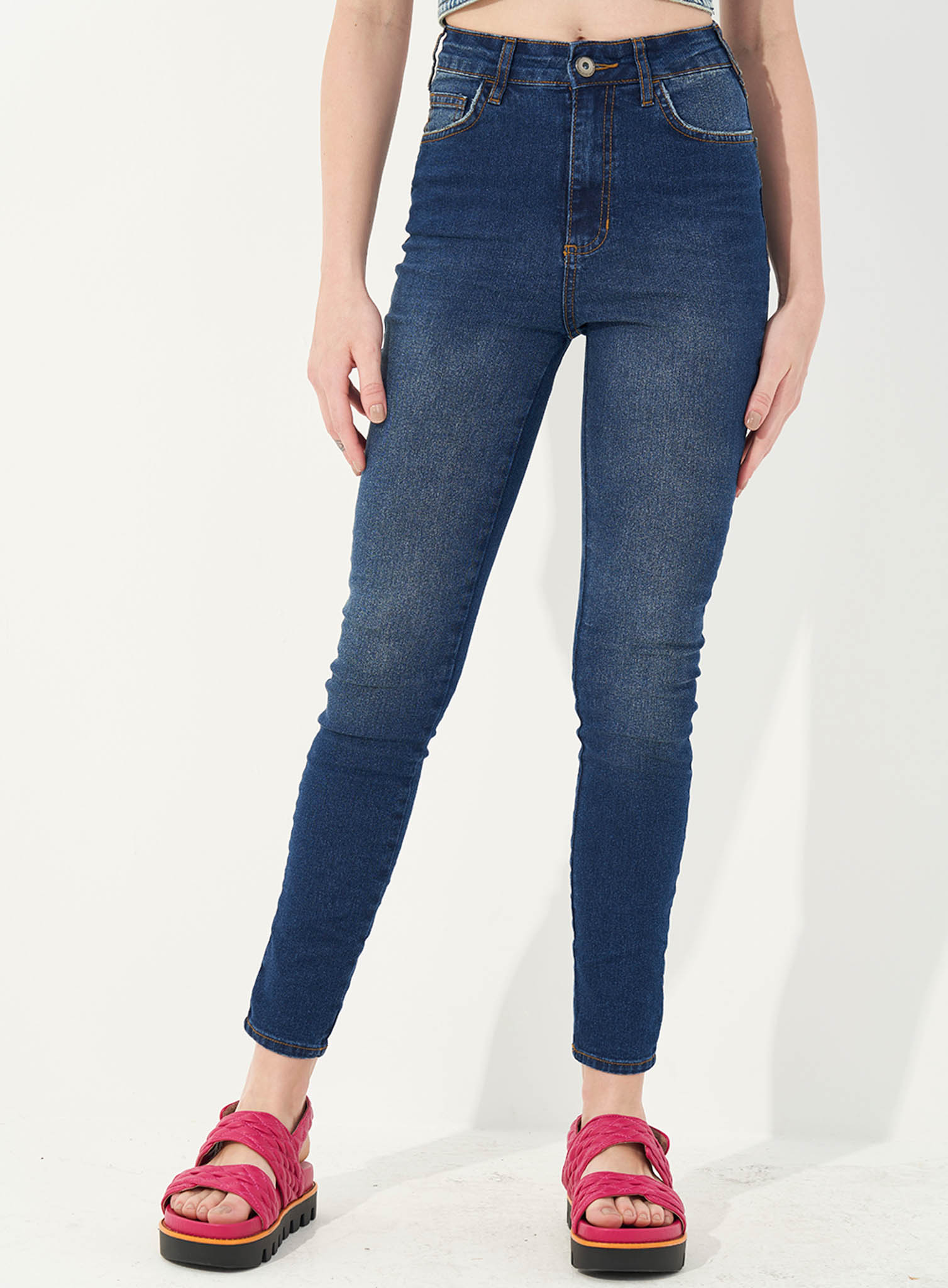 CALÇA JEANS KAREN 40 INDIGO