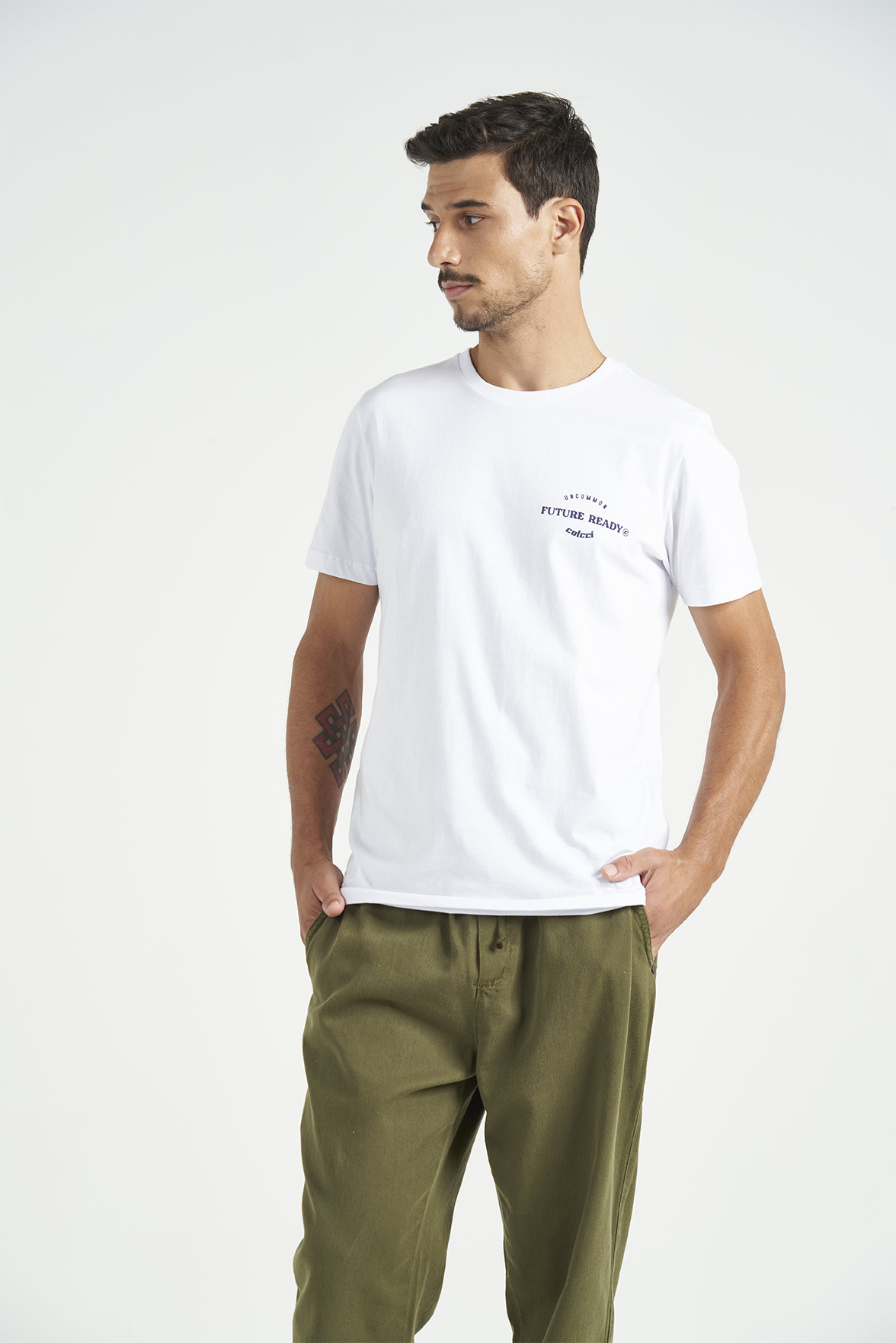 CAMISETA COLCCI G LARANJA CALAZAN