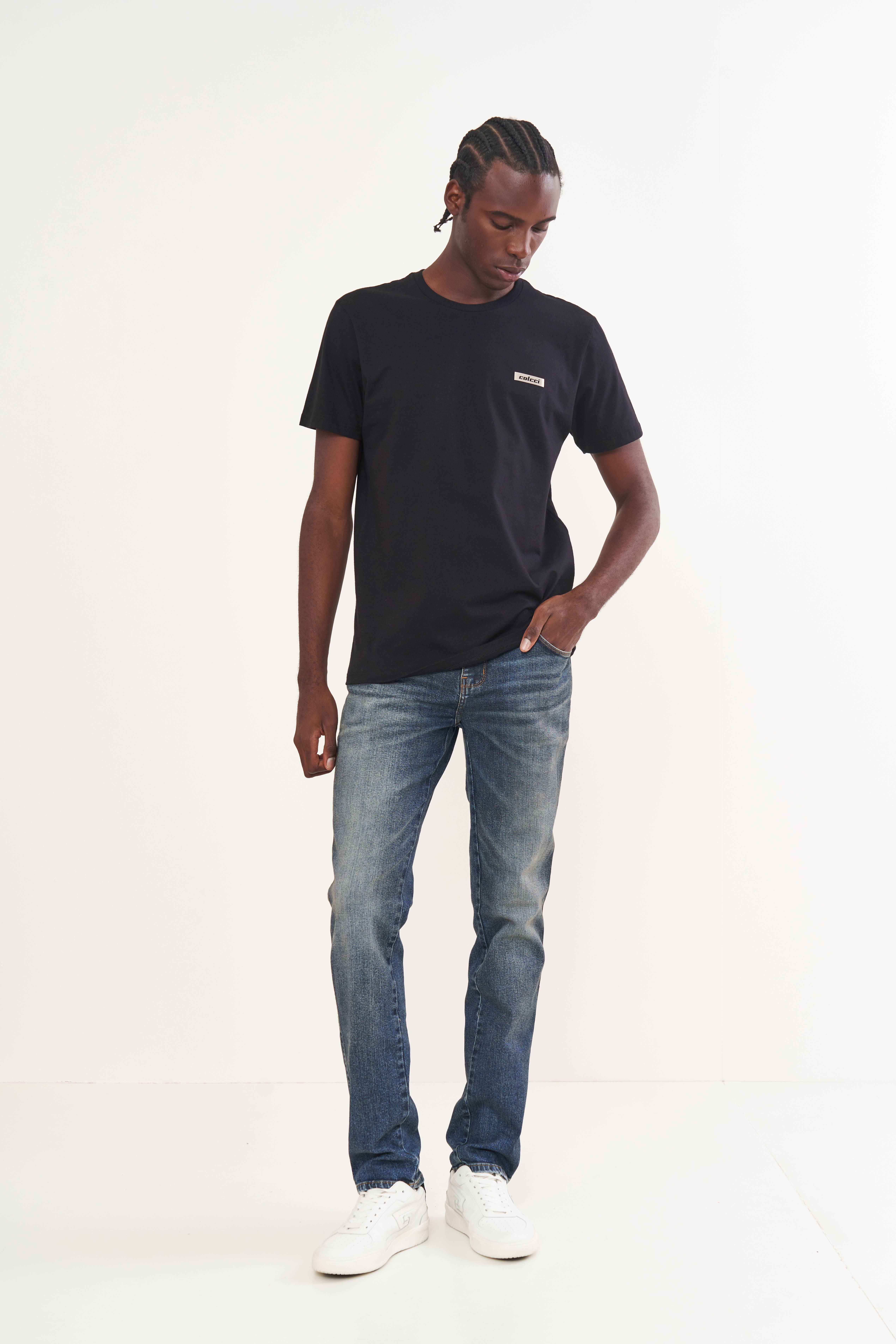 CALÇA JEANS ALEX 38 INDIGO