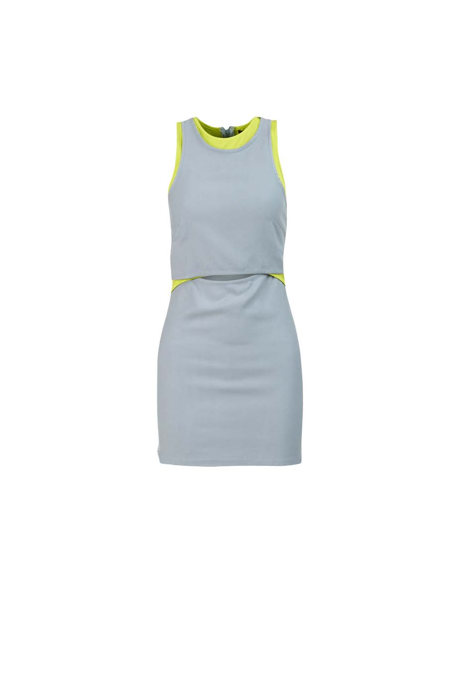 VESTIDO TRITON 40 CINZA FOGGY DAY