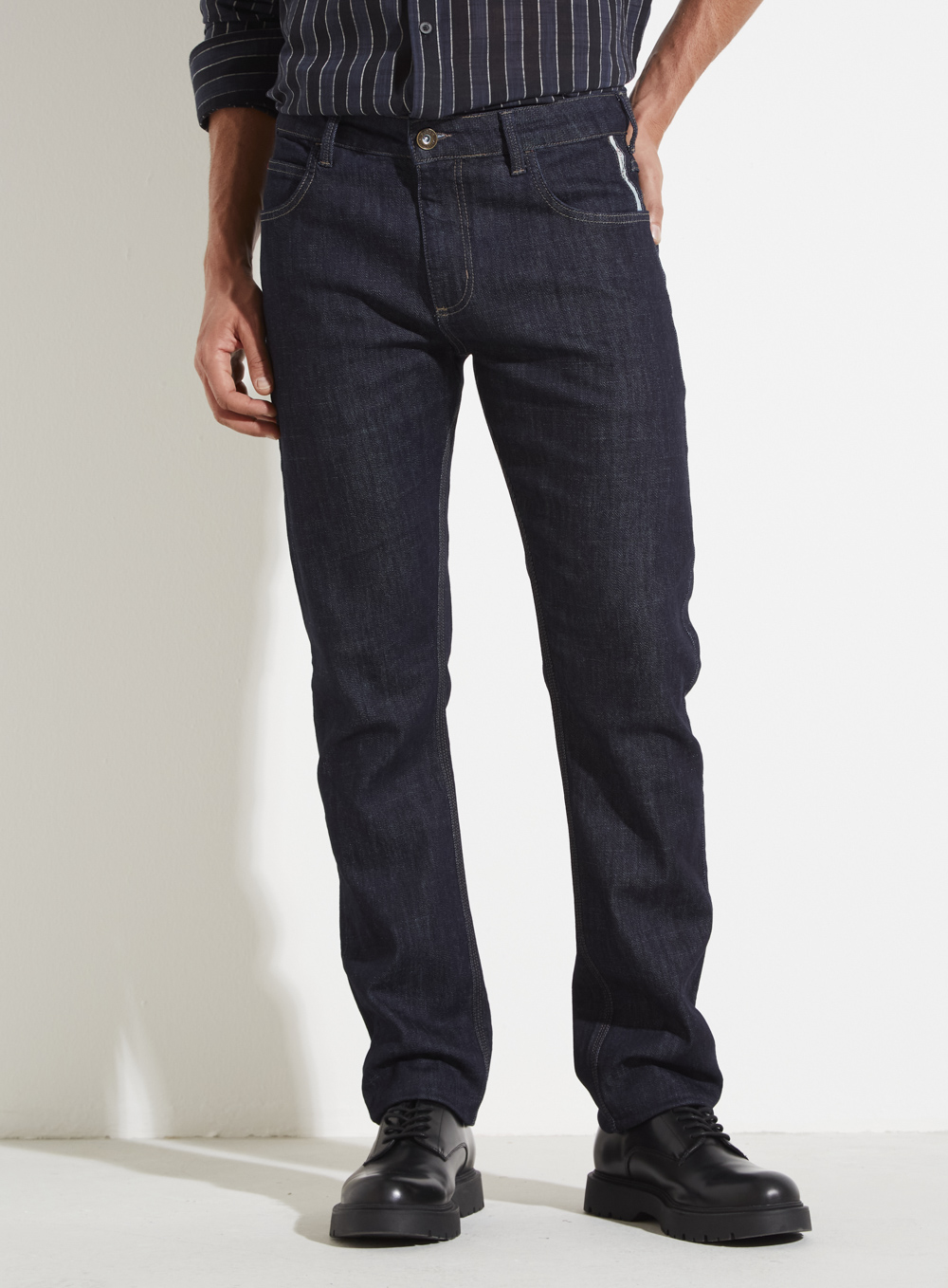 CALÇA JEANS PAUL SLIM 40 INDIGO
