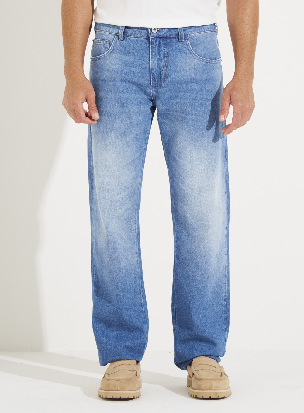 CALÇA JEANS PAUL REGULAR 42 INDIGO
