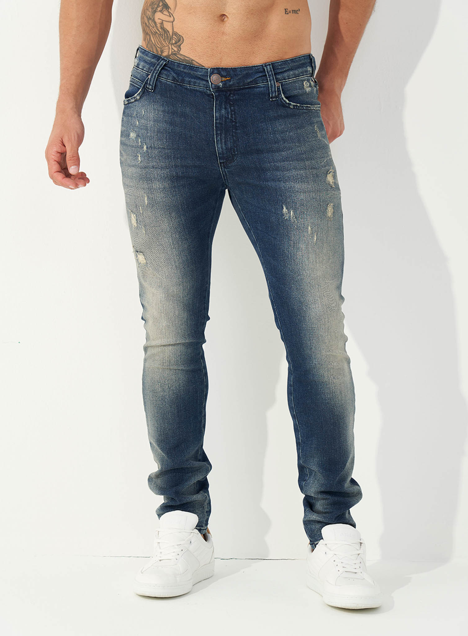 CALÇA JEANS FELIPE SKINNY 50 INDIGO