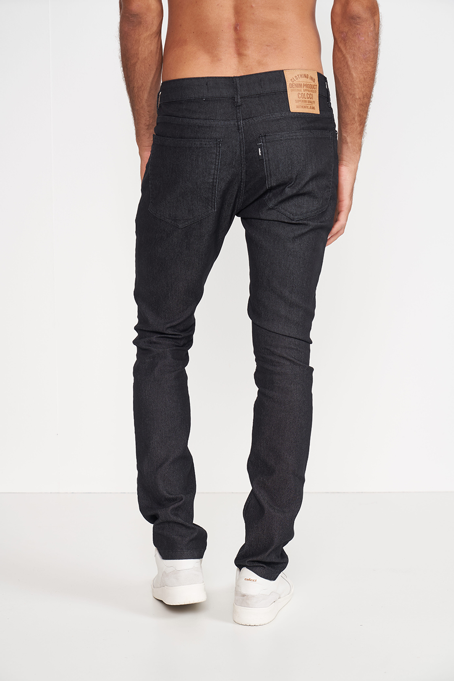 CALÇA JEANS FELIPE SKINNY 40 IND.PRETO