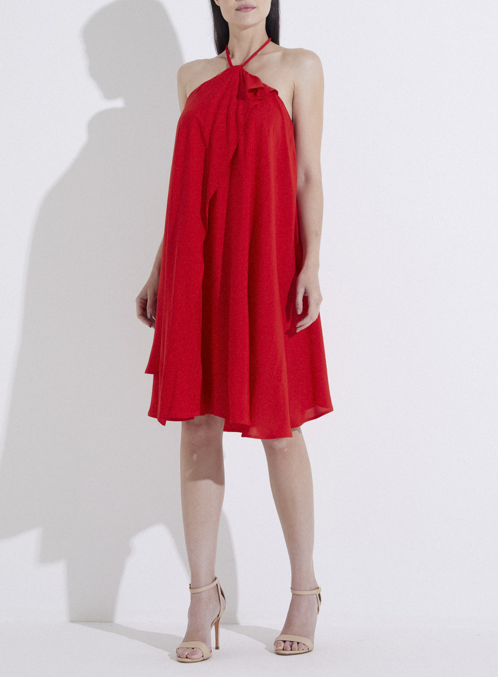 VESTIDO FORUM G VERMELHO SPARKLY