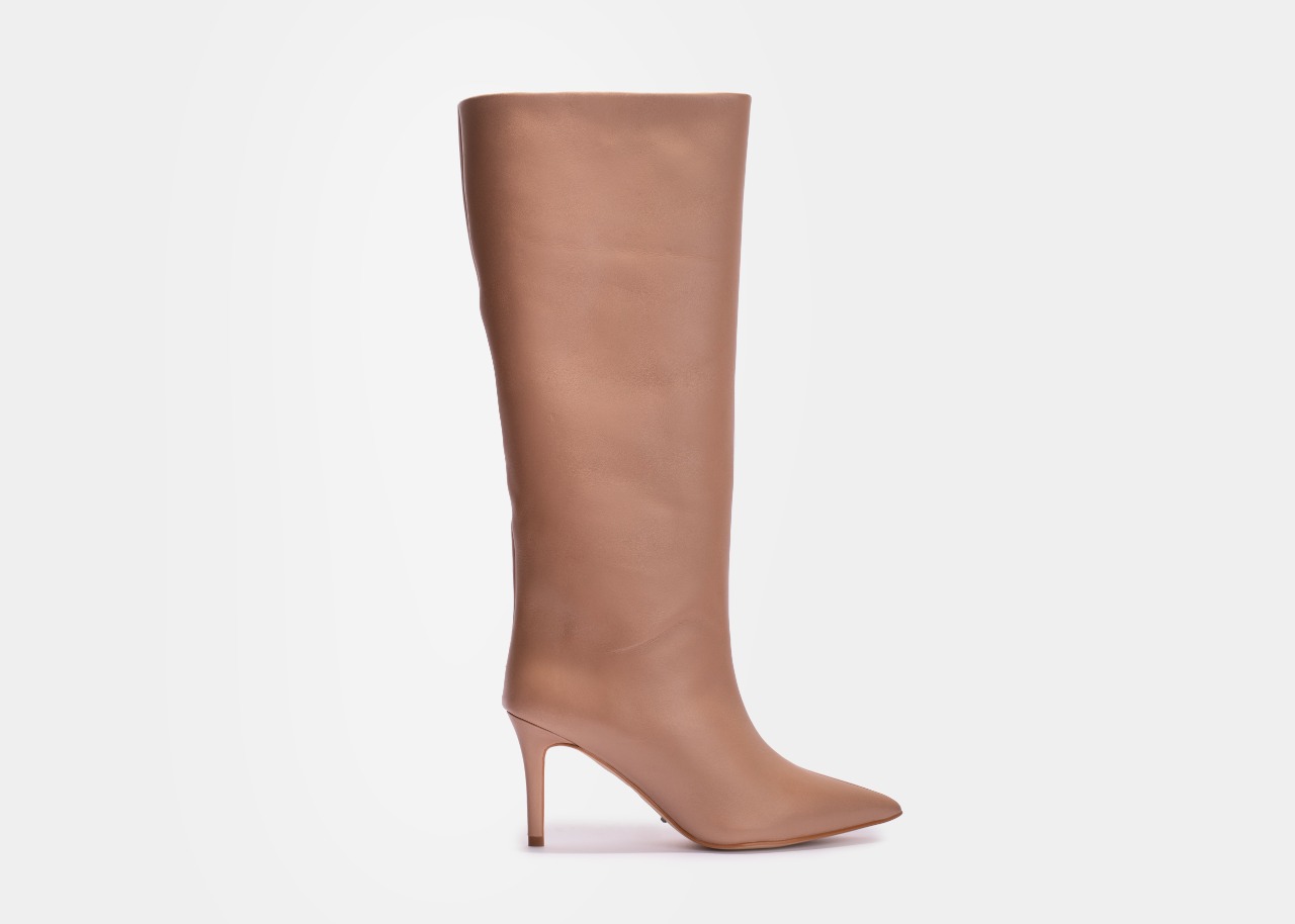 BOTA FEM LARISSA 35 BEGE BEAR