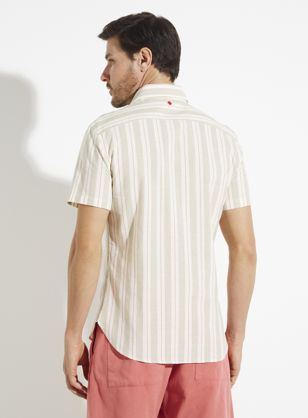 CAMISA LINHO LISTRADA ST BARTHS P LISTRADO