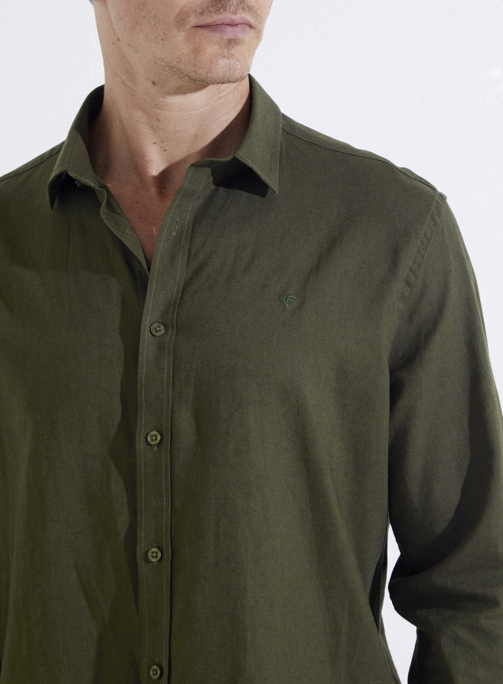 CAMISA LINHO RELAX P BEGE INCENSE