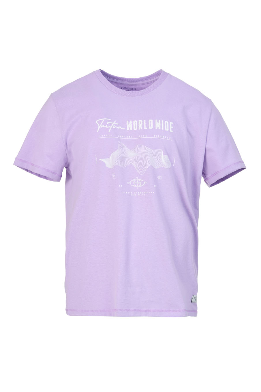 CAMISETA TRITON M ROXO PURPLE GLO