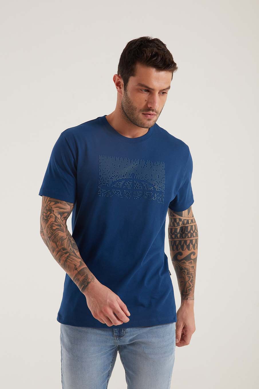 CAMISETA TRITON M AZUL MOONDUST