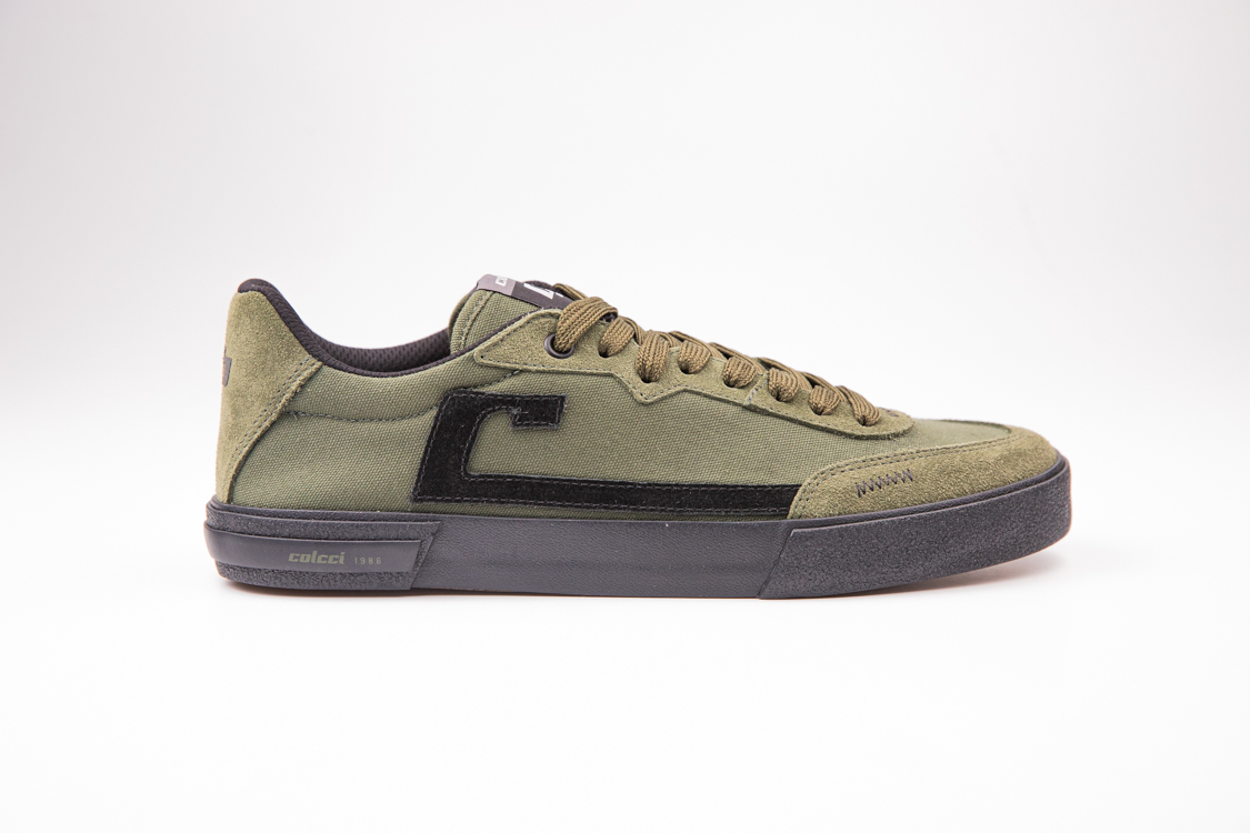 TENIS MASCULINO COLCCI CL0348 42 VERDE MIL/PRETO