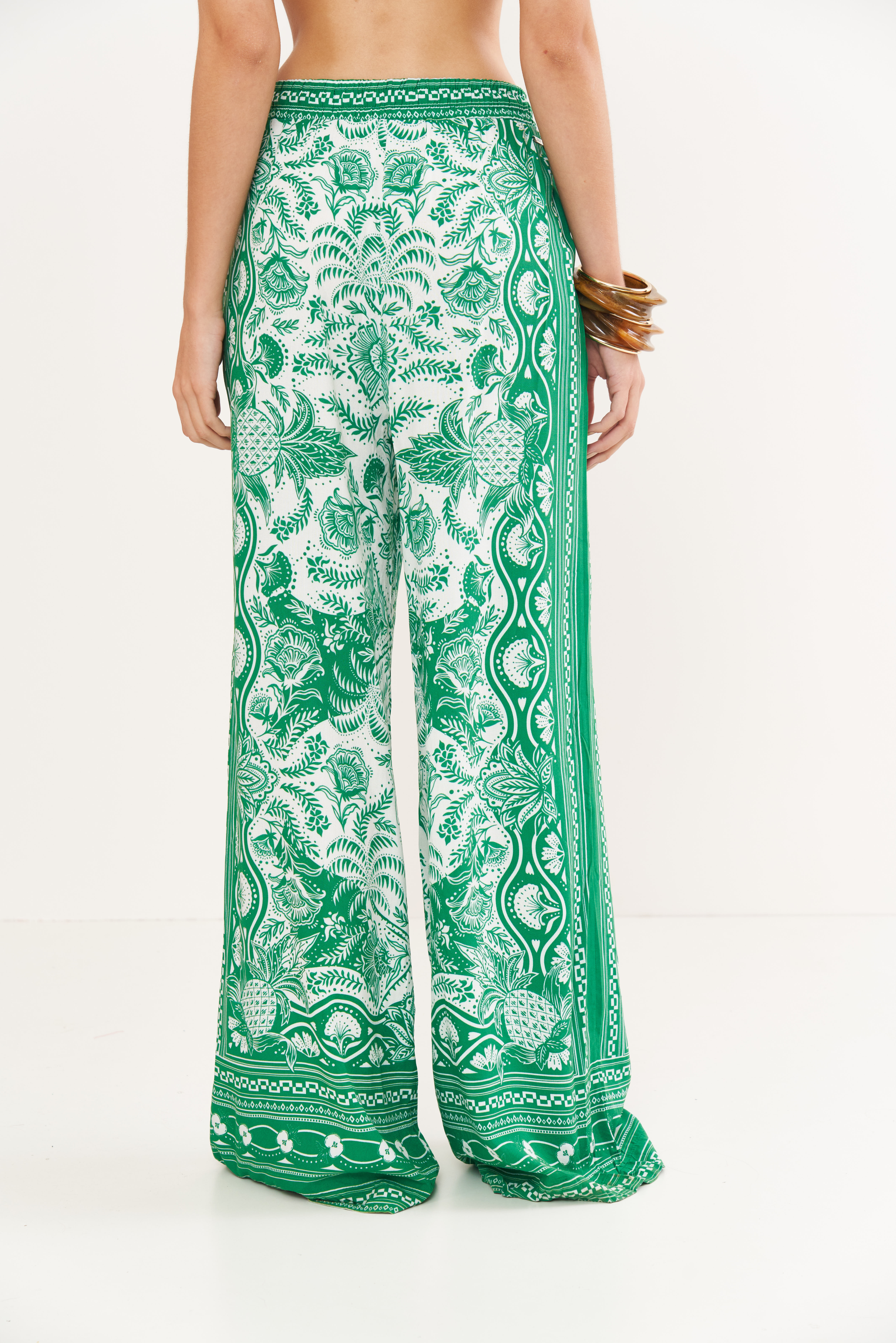CALÇA ESTAMPADA M TROP.RESORT II