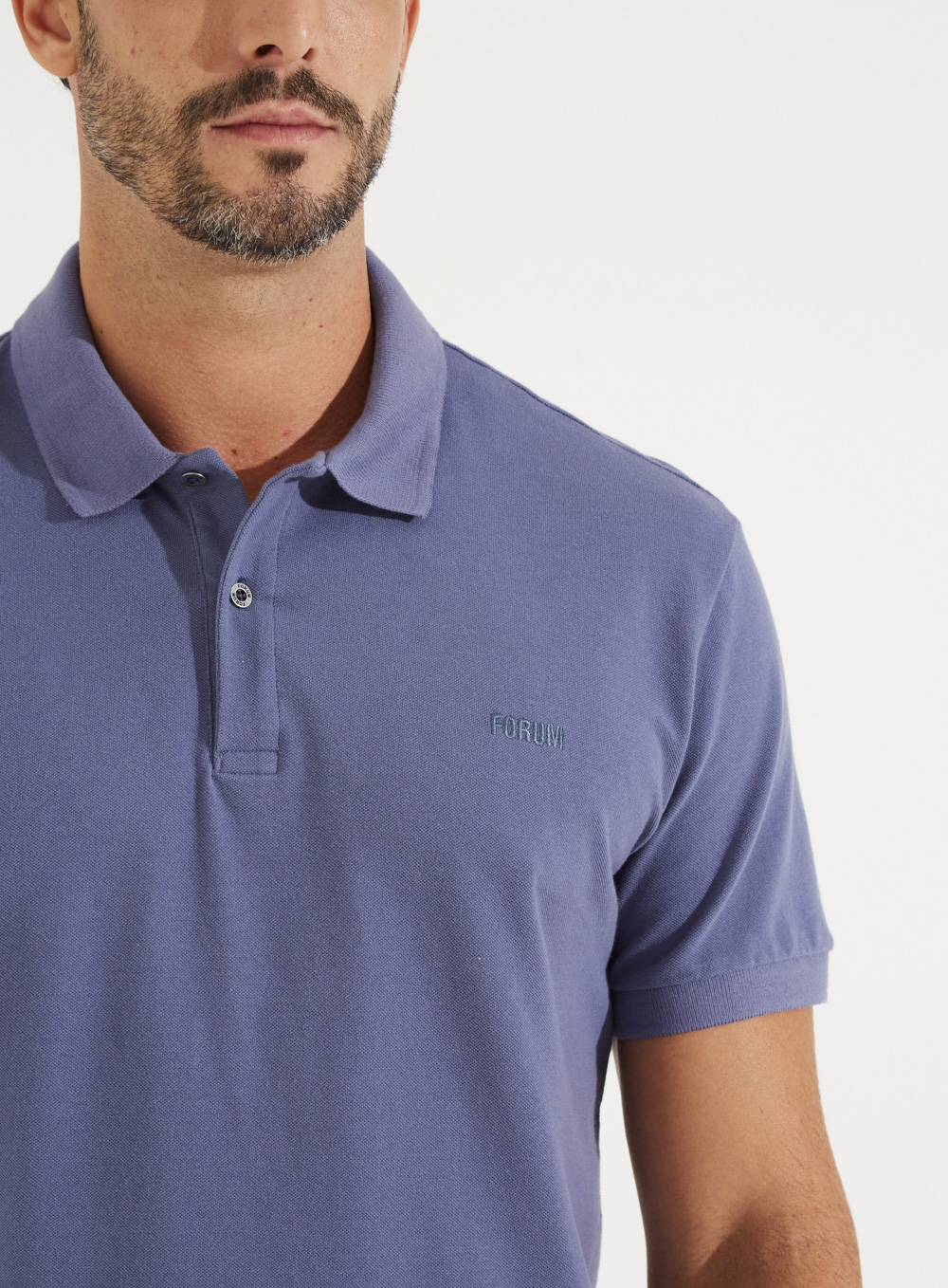 POLO FORUM P AZUL VINTAGE INDIGO
