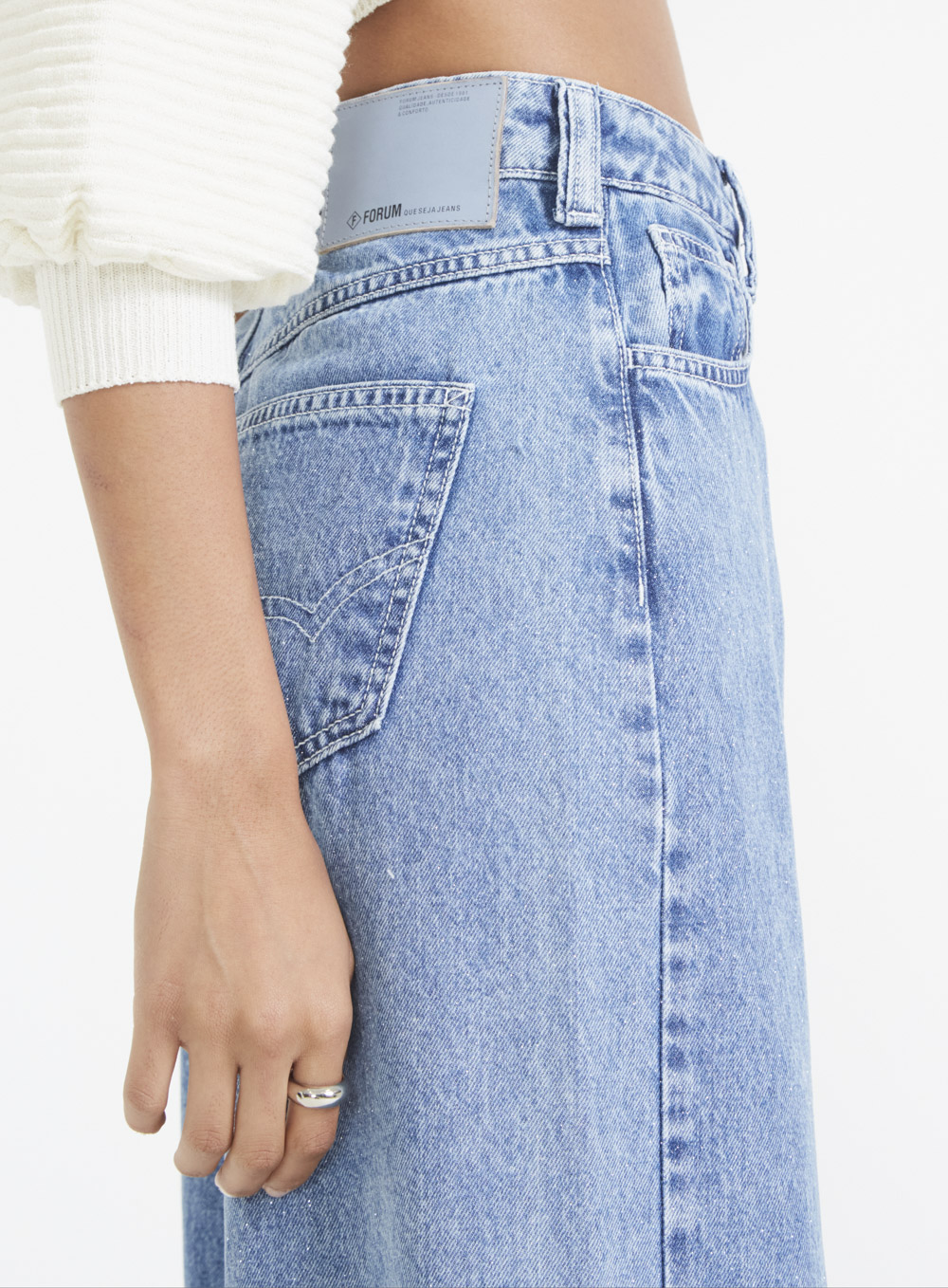 CALÇA JEANS THAIS 44 INDIGO
