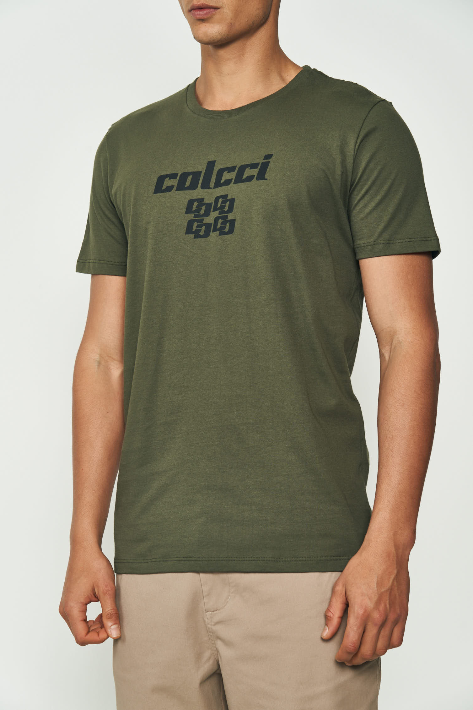 CAMISETA COLCCI M BEGE TAUPE