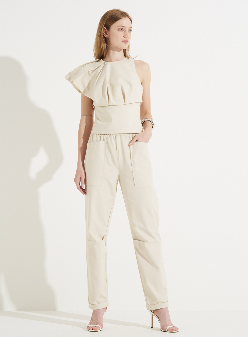 CALÇA FORUM M BEGE ITALIAN