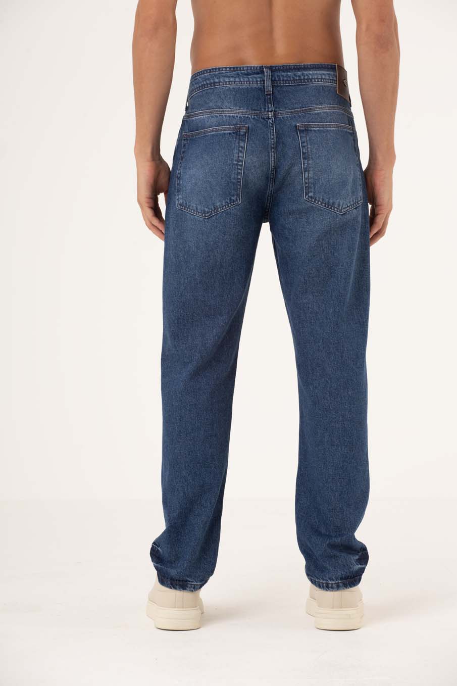 CALÇA JEANS LEO 42 INDIGO