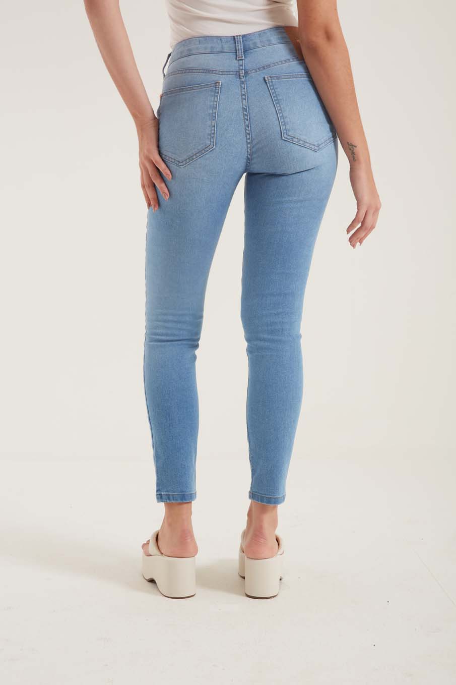 CALÇA JEANS MICHELE 38 INDIGO