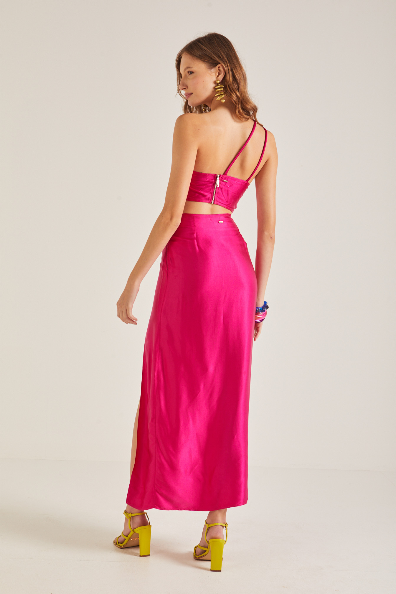 BLUSA COLCCI 40 ROSA AYLA