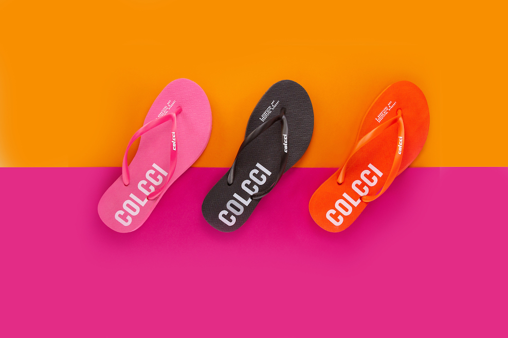 CHINELO FEM COLCCI OPPOSITION 35-36 LARANJA RED OR