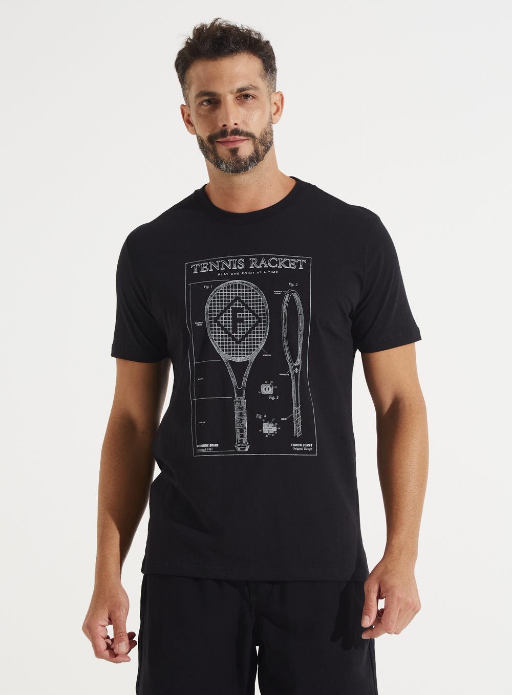 CAMISETA FORUM M PRETO