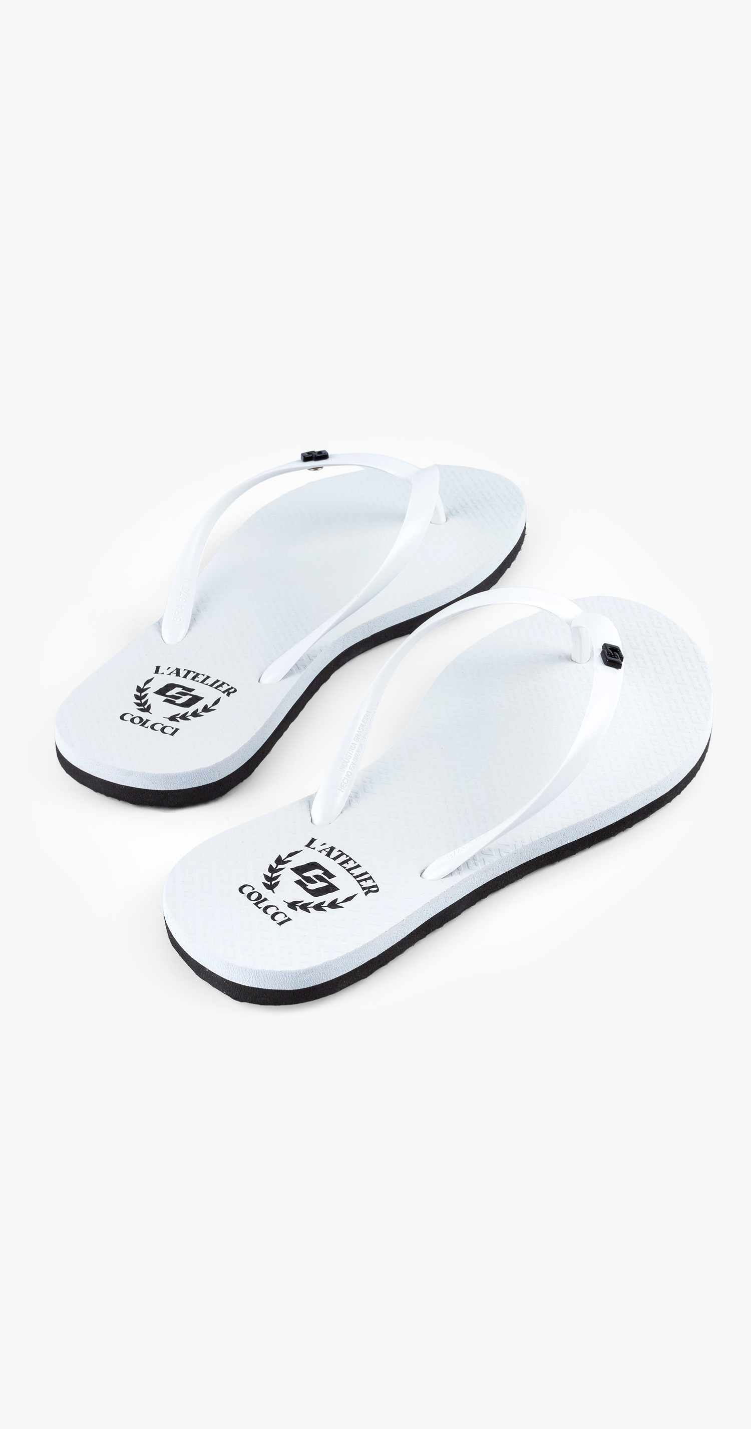 CHINELO FEM COLCCI BRASÃO 33-34 BRANCO