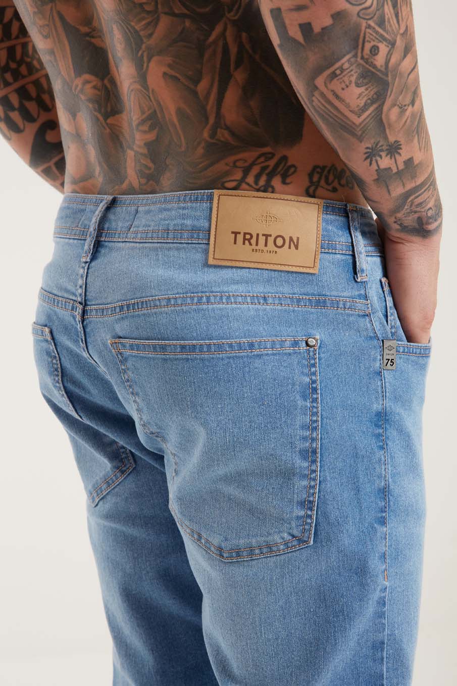 CALÇA JEANS GILSON 42 INDIGO