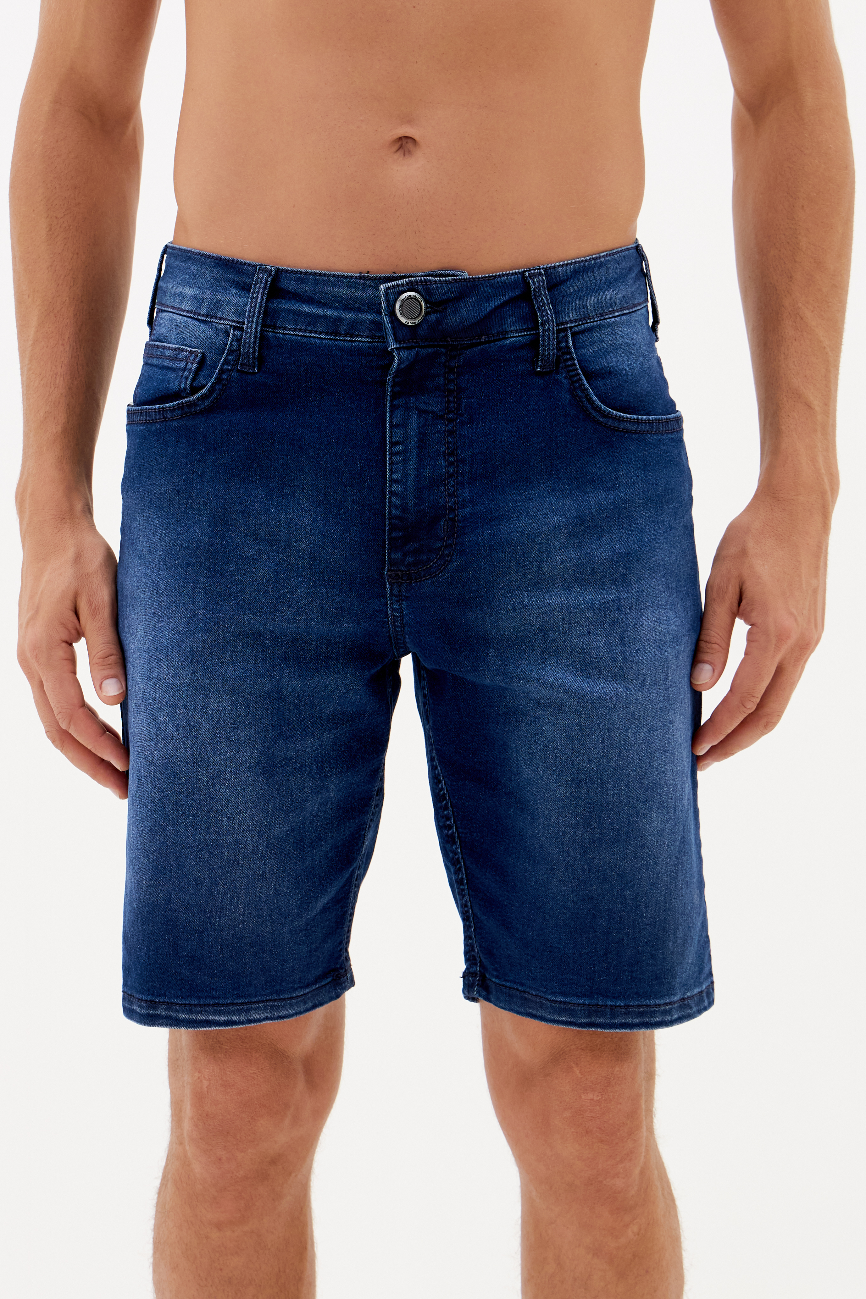 BERMUDA JEANS YURI 40 INDIGO