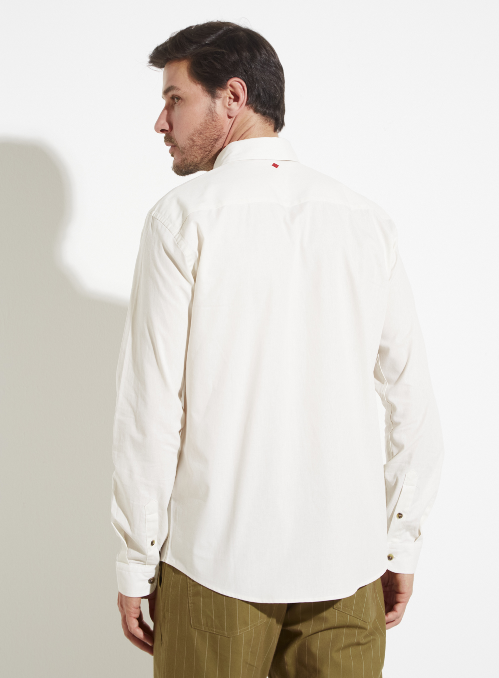 CAMISA RELAX M BEGE ITALIAN