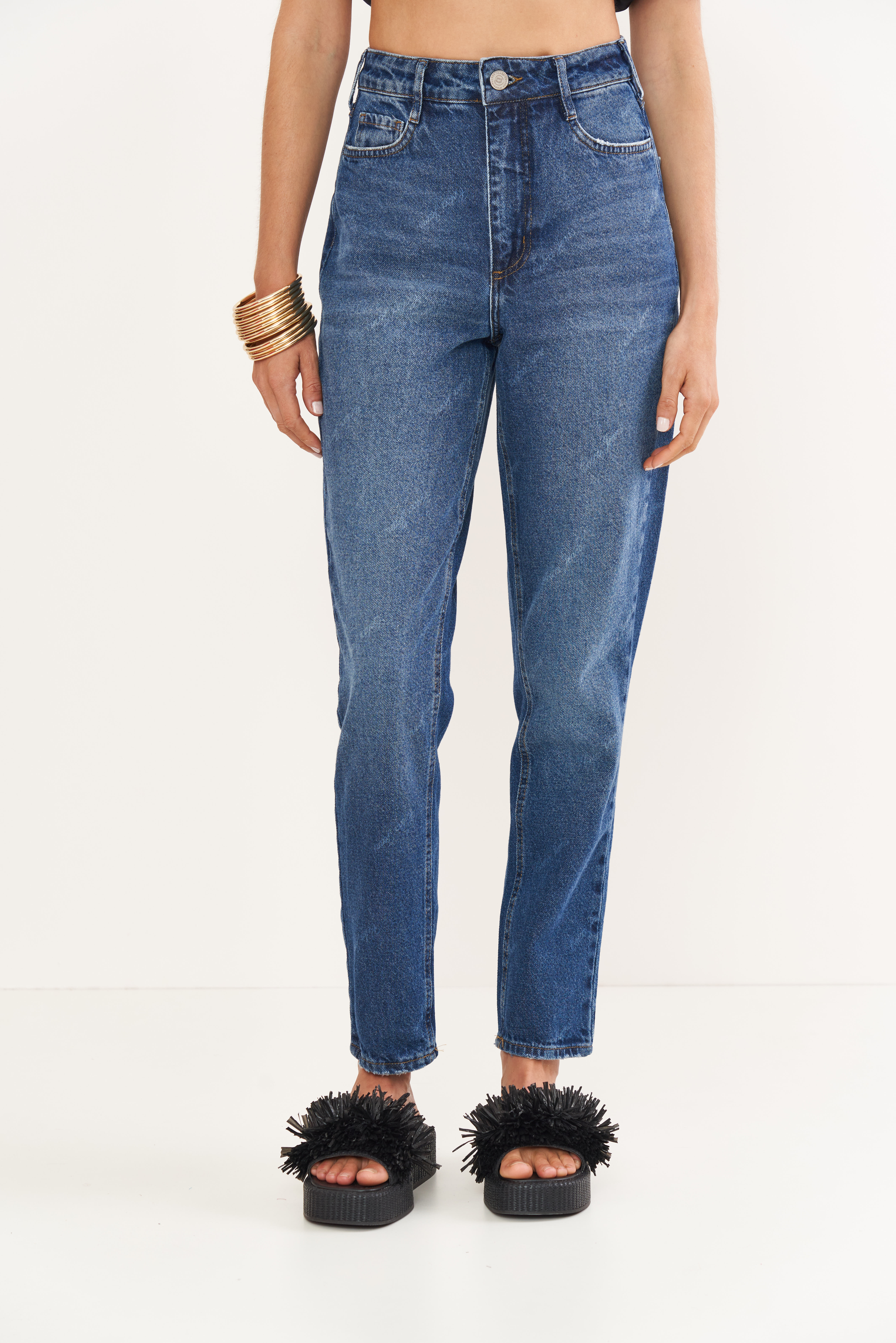 CALÇA JEANS MADRID 34 INDIGO
