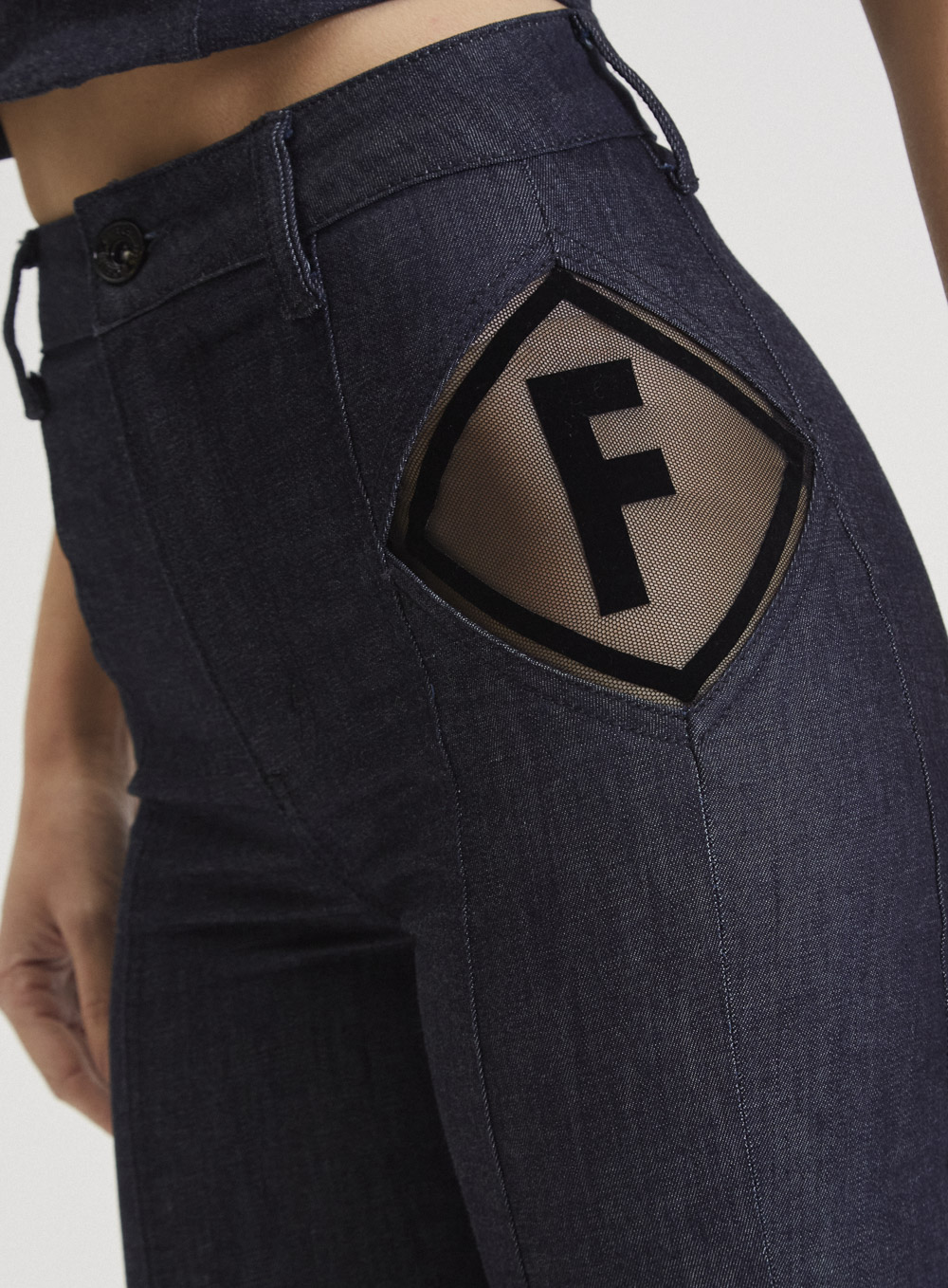CALÇA JEANS SABRINA CIGARRETE 40 INDIGO
