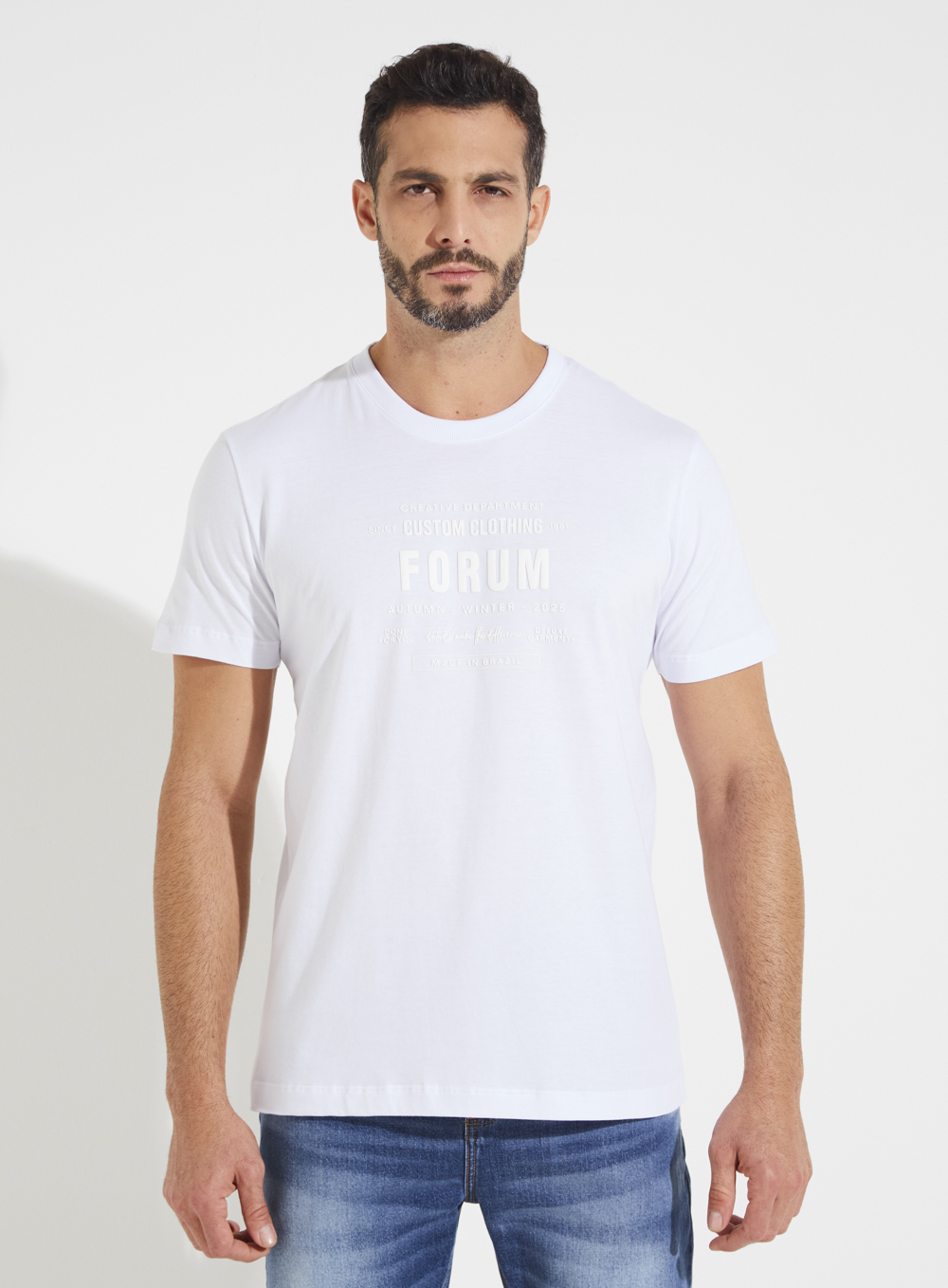 CAMISETA FORUM XGG BRANCO