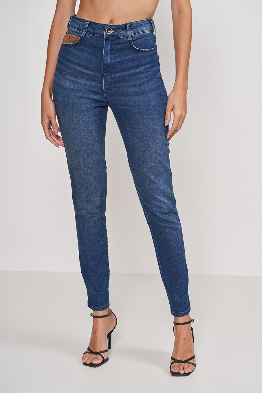 CALÇA JEANS BRUNA 42 INDIGO