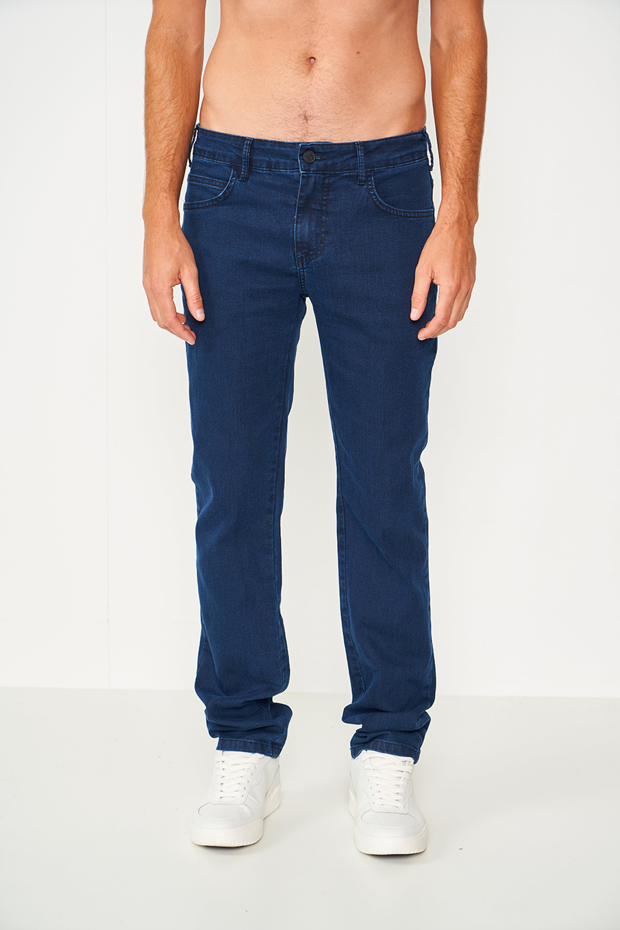 CALÇA JEANS ALEX SLIM 36 INDIGO