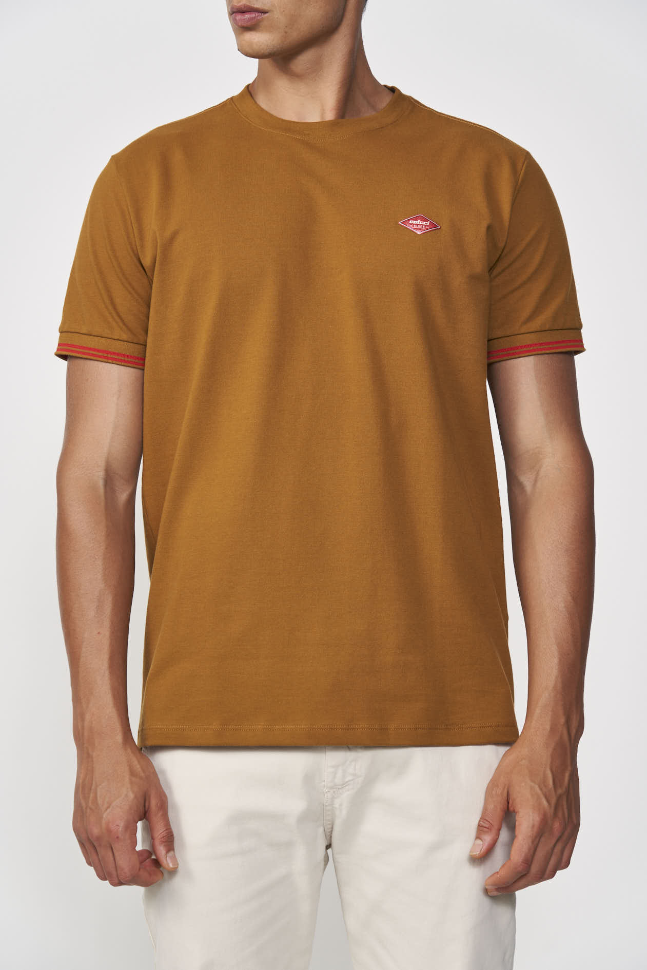 CAMISETA COLCCI GG MARROM GOLDBIT