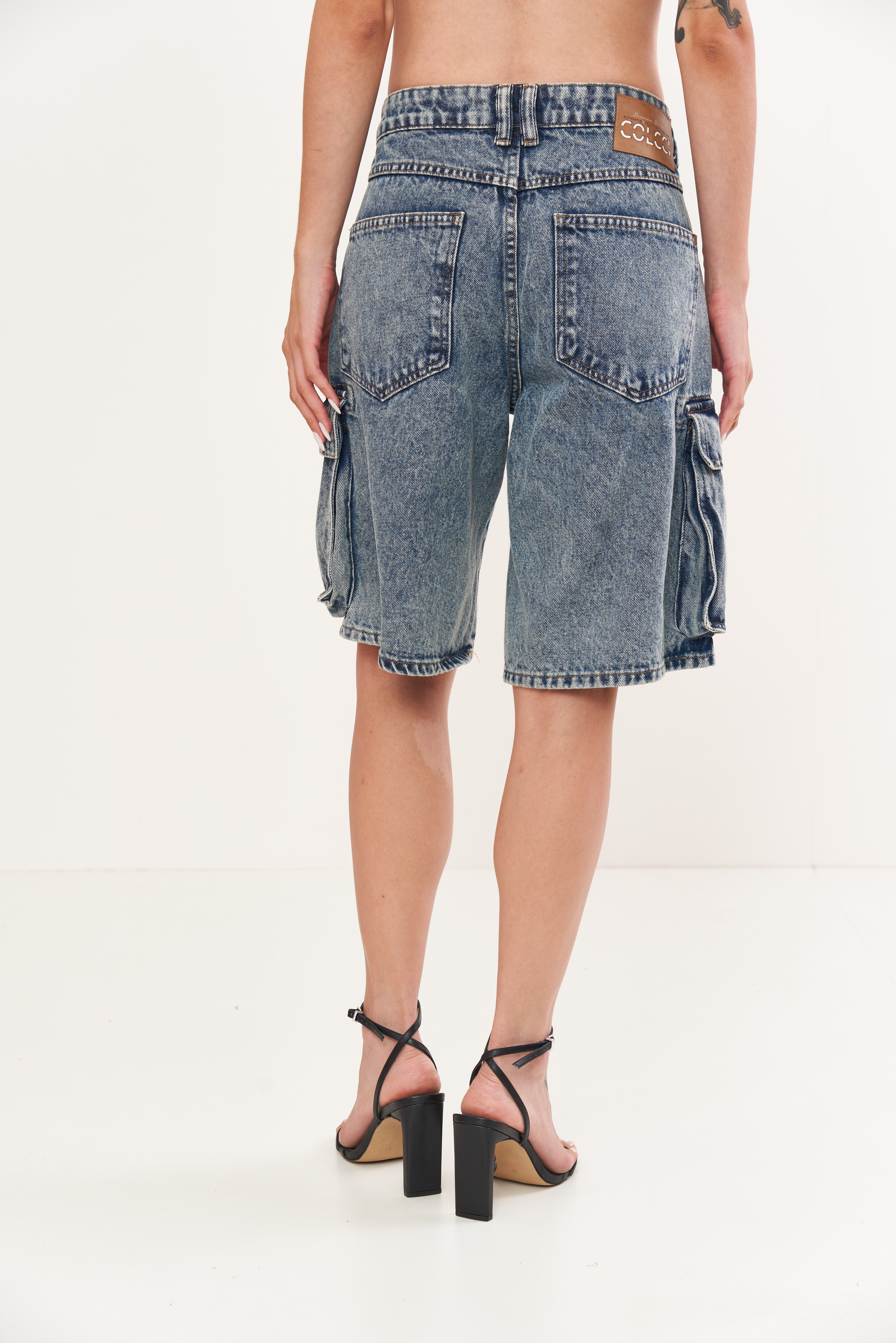 BERMUDA JEANS JADE 34 INDIGO