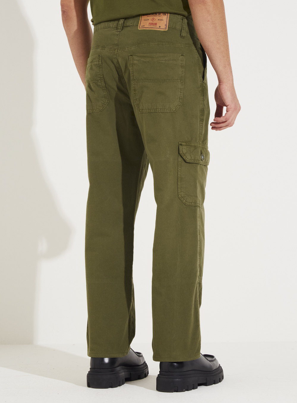 CALÇA SARJA ST BARTHS 42 VERDE SAP