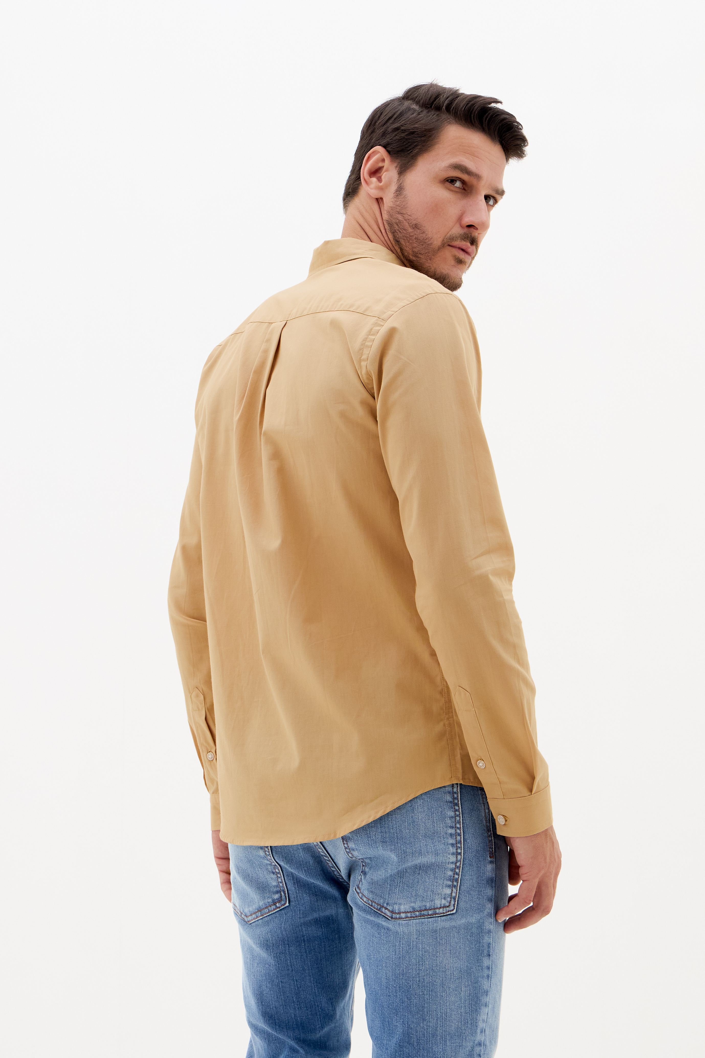 CAMISA CASUAL GG BEGE FLAVO