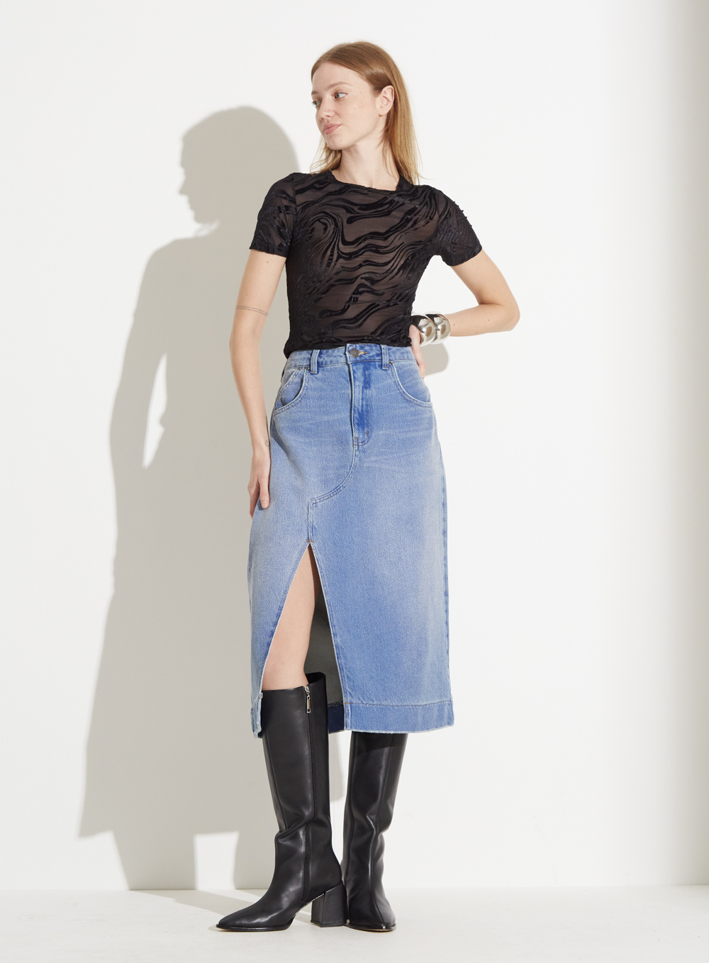 SAIA JEANS 40 INDIGO