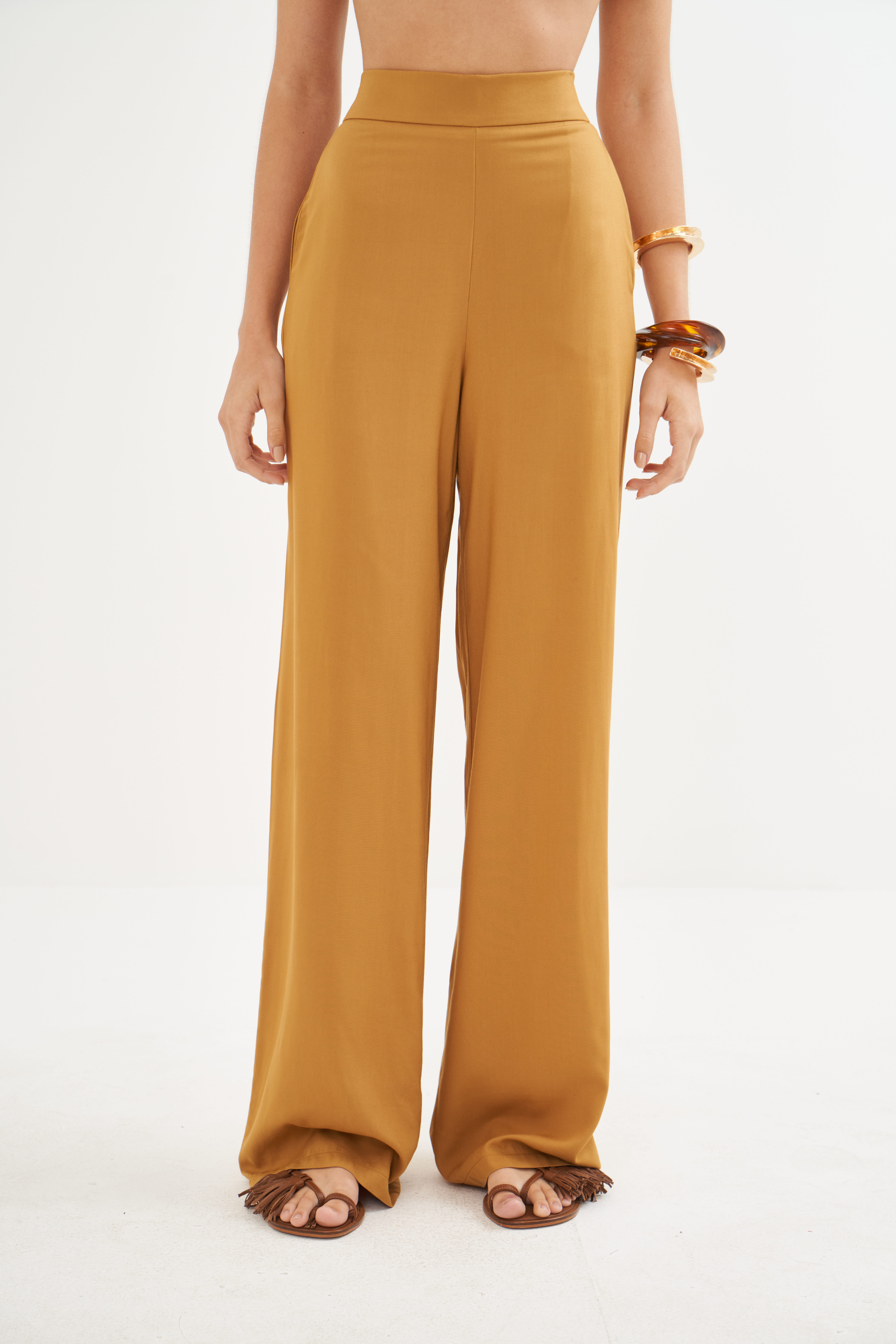 CALÇA COLCCI G MARROM EBBELA