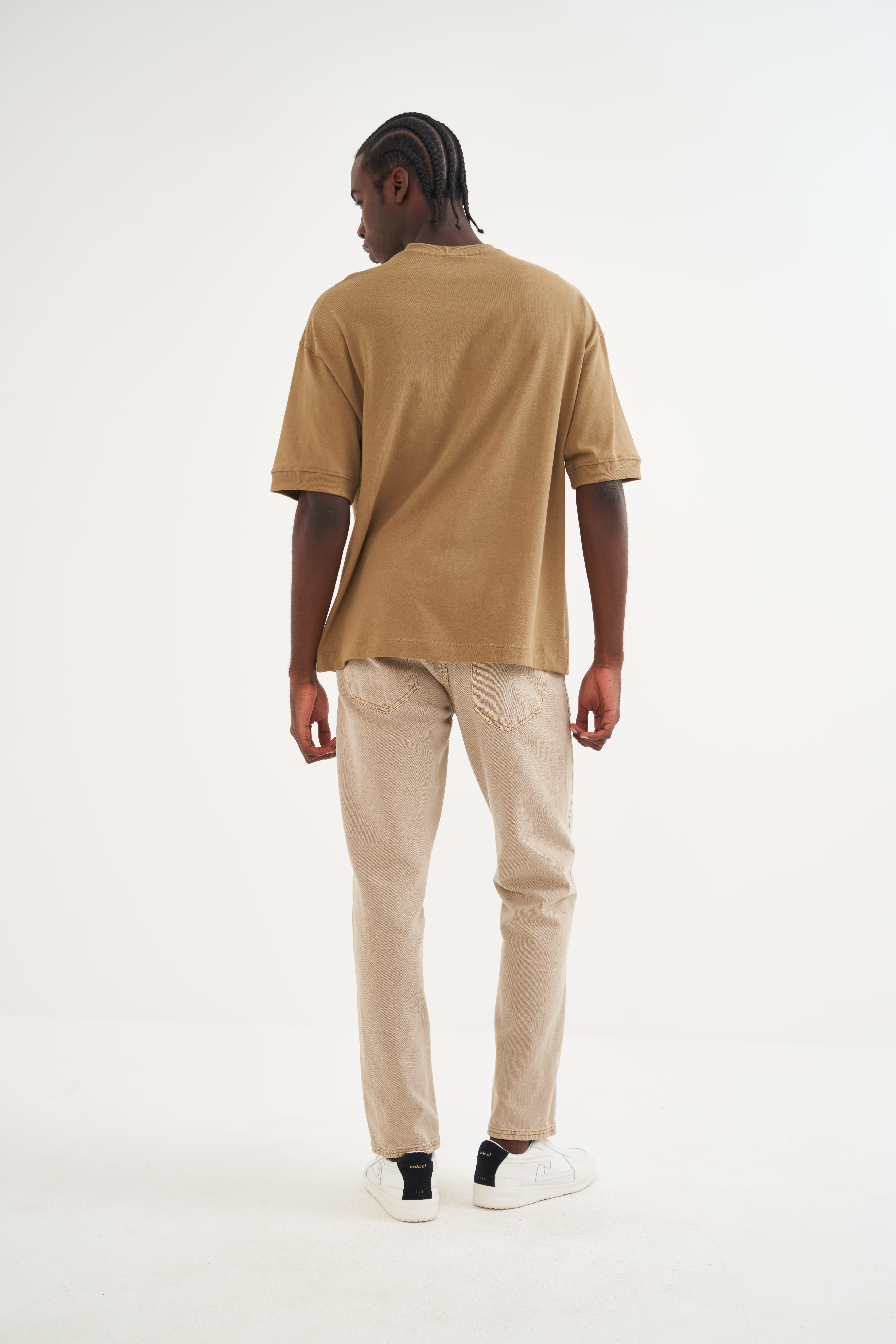 CAMISETA COLCCI GG MARROM PREBIA