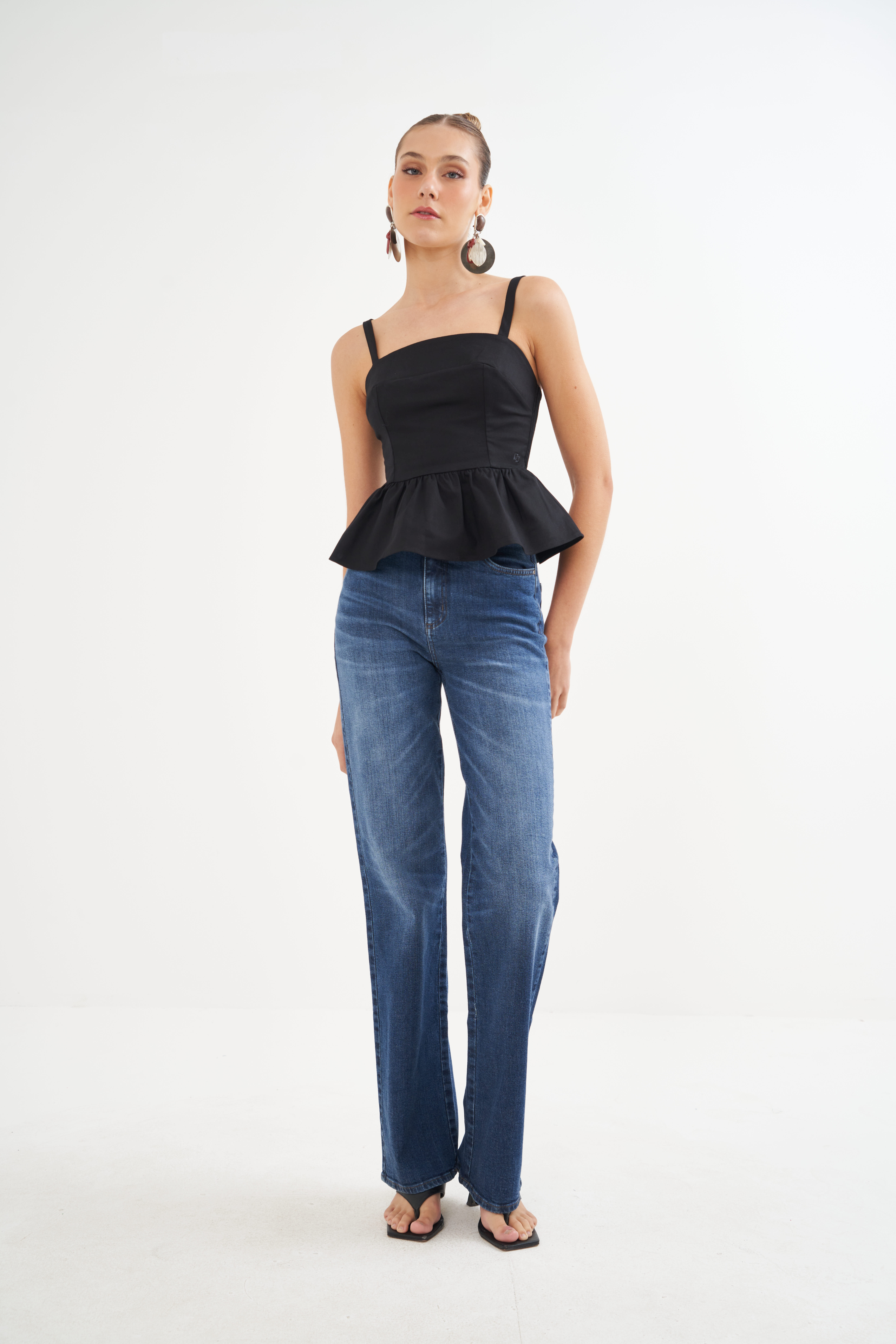 BLUSA COLCCI G PRETO