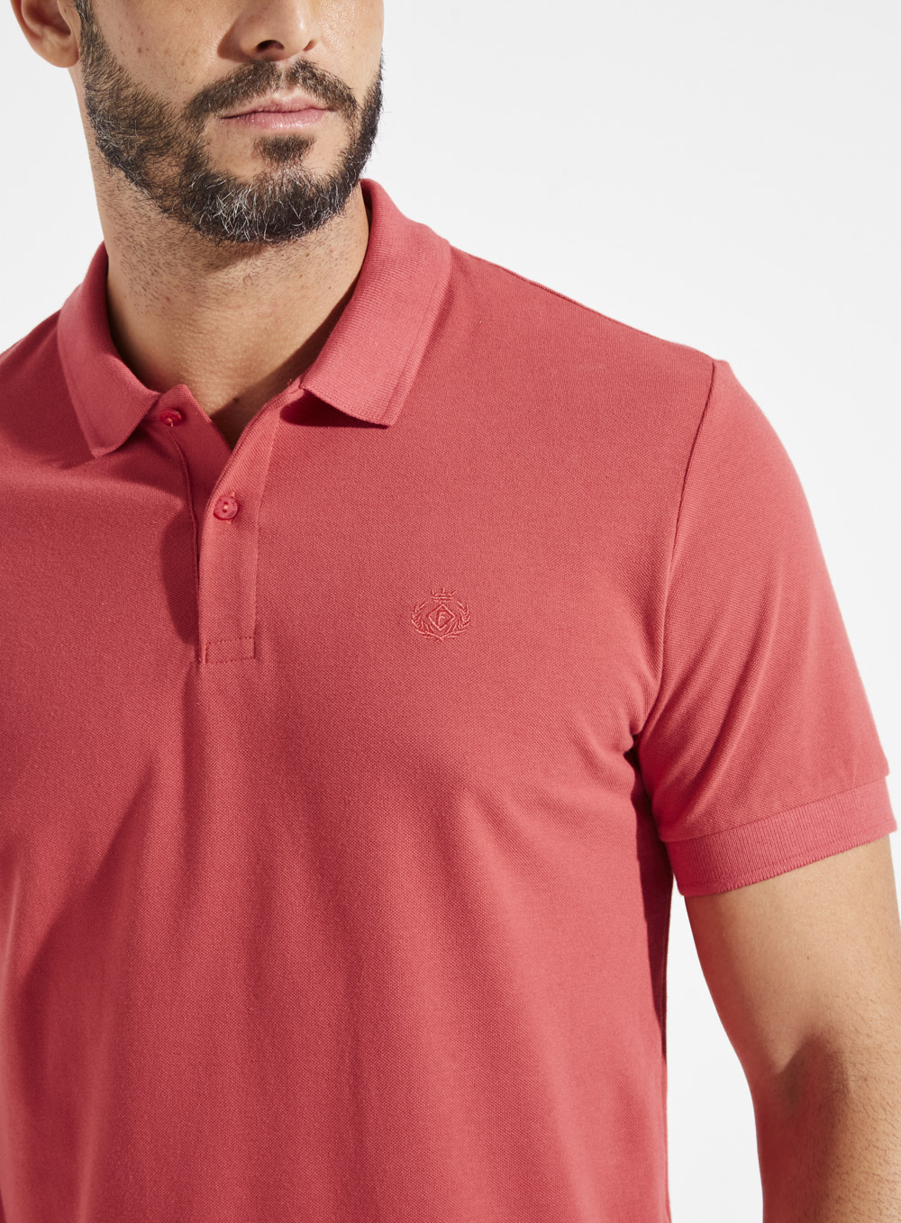 POLO FORUM M VERMELHO ZOE