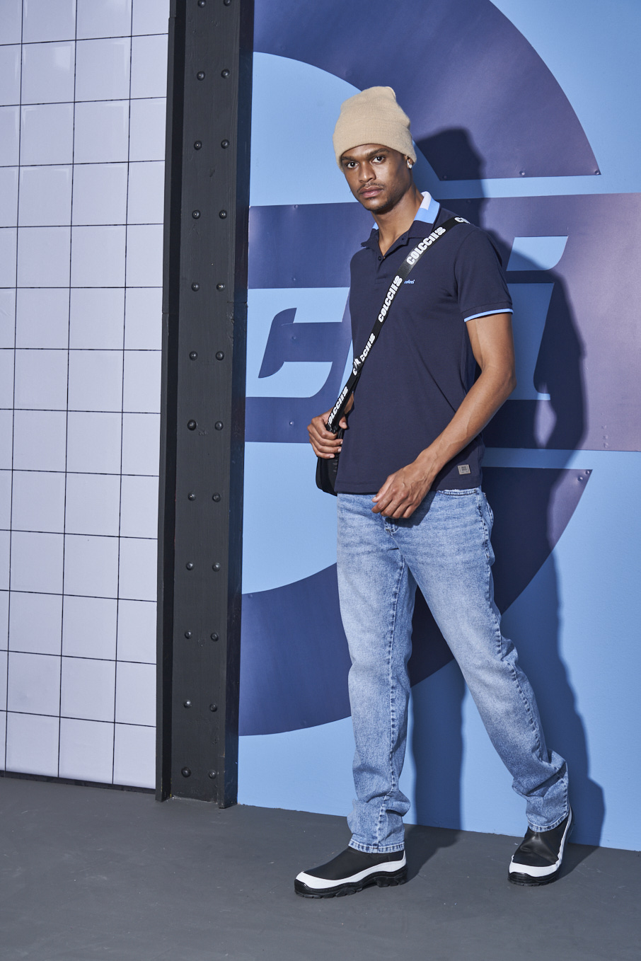 CALÇA JEANS JOHN 46 INDIGO