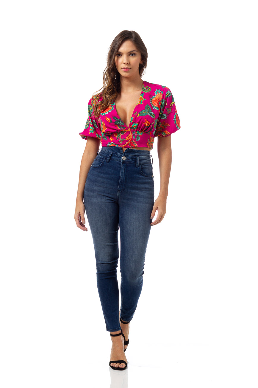 CALÇA JEANS KAREN 34 INDIGO