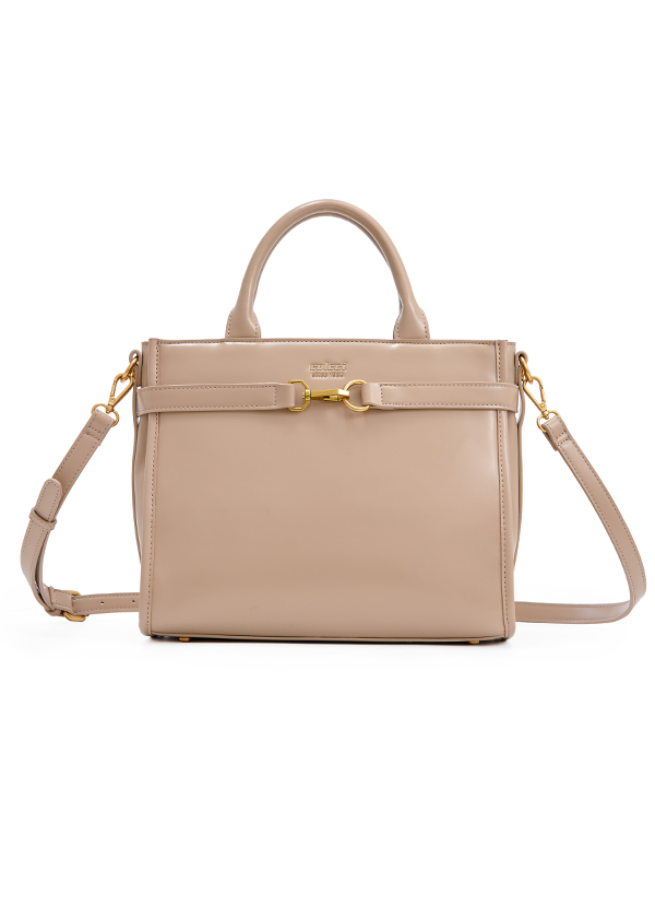 BOLSA COLCCI FEM  TOTE BOX U PRETO