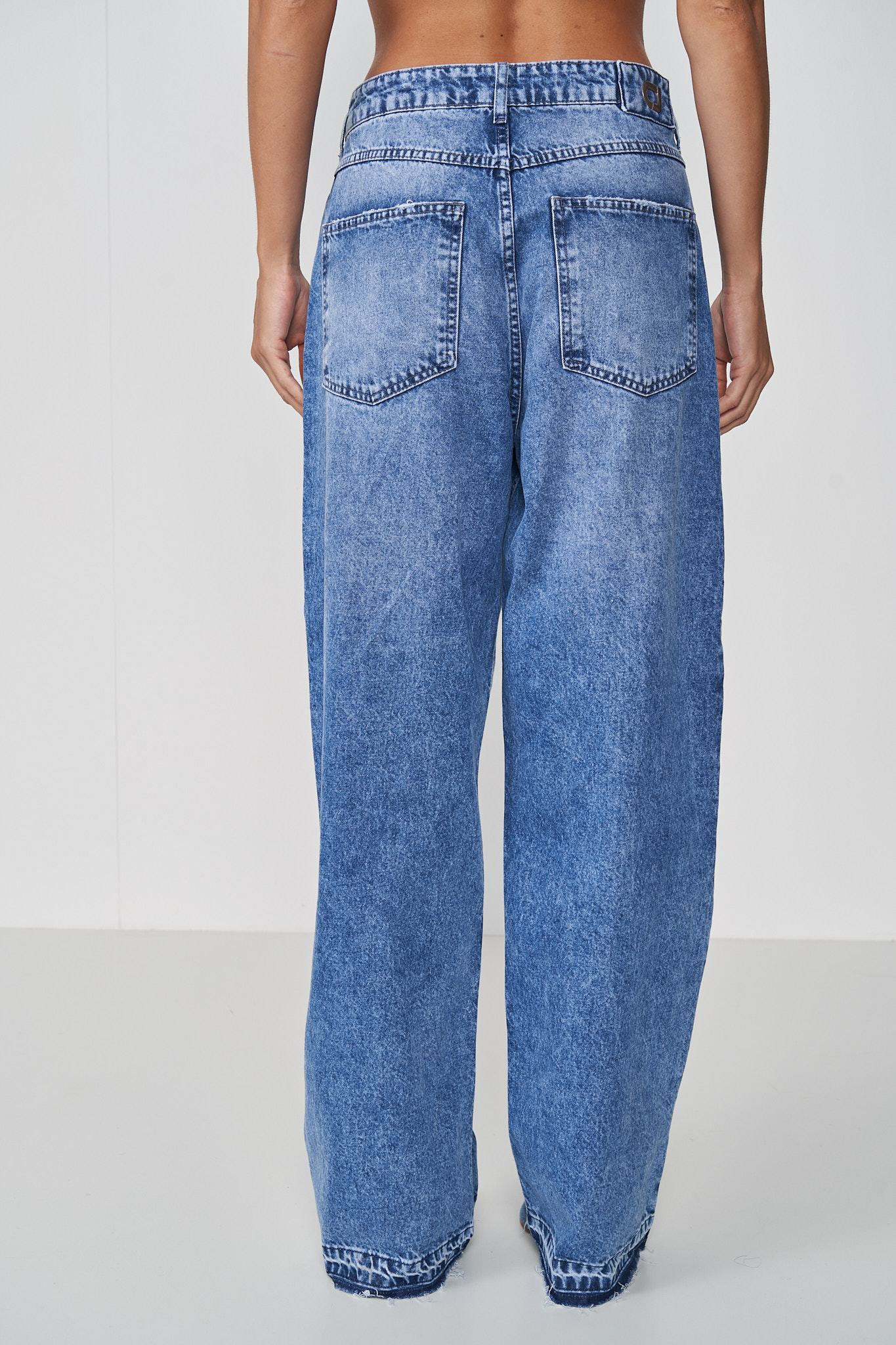 CALÇA JEANS BRUNA LOW 42 INDIGO