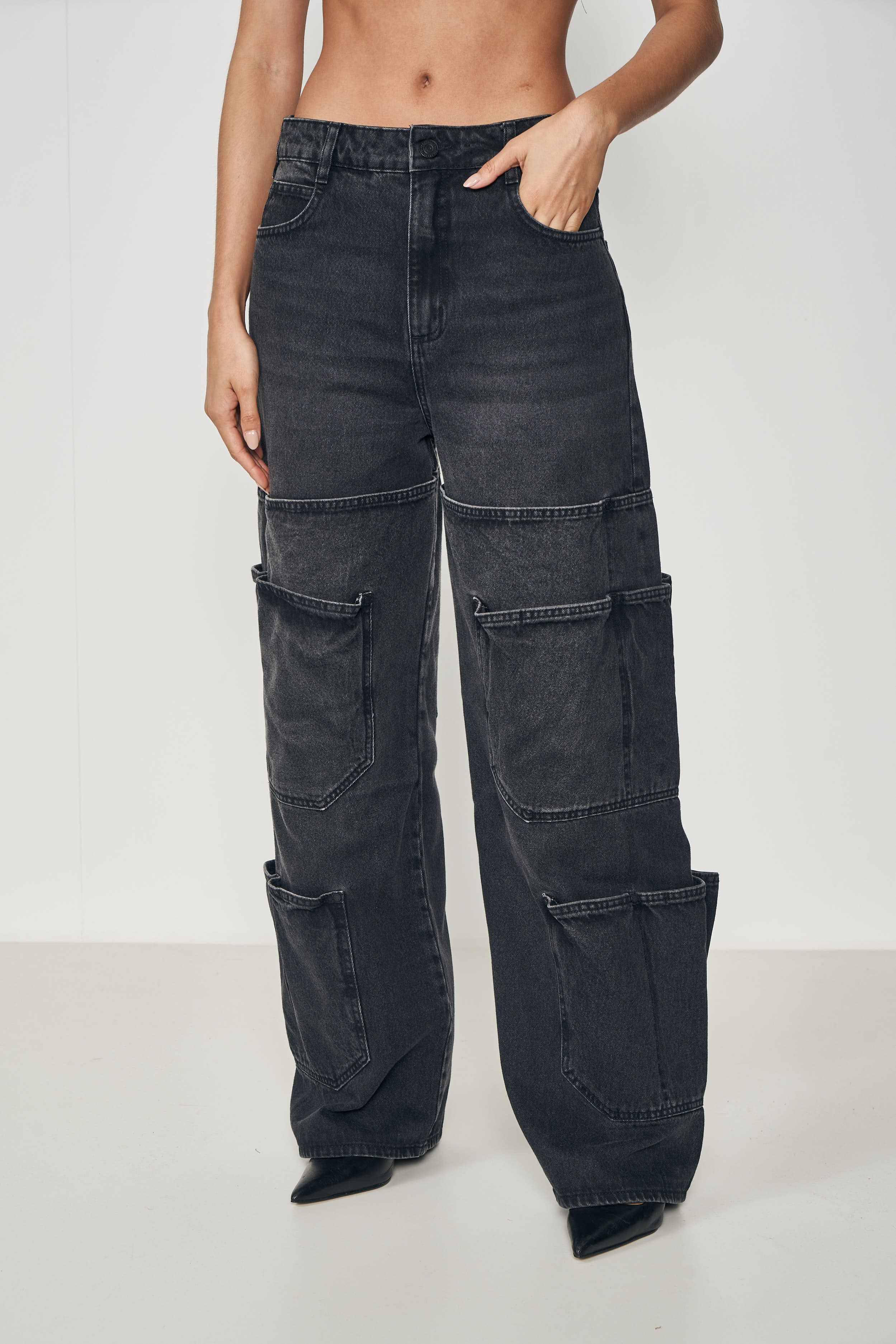 CALÇA JEANS SEUL 36 IND.PRETO