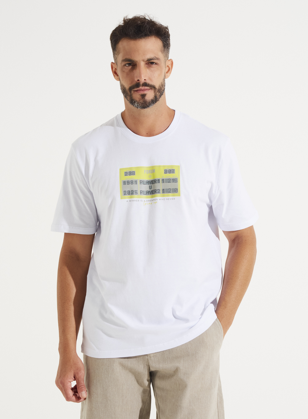 CAMISETA FORUM G BRANCO